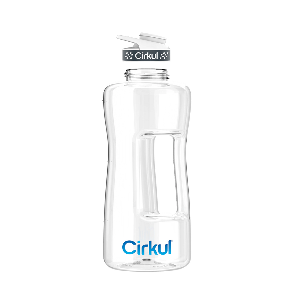 62oz. Plastic Bottle & Comfort Grip Lid