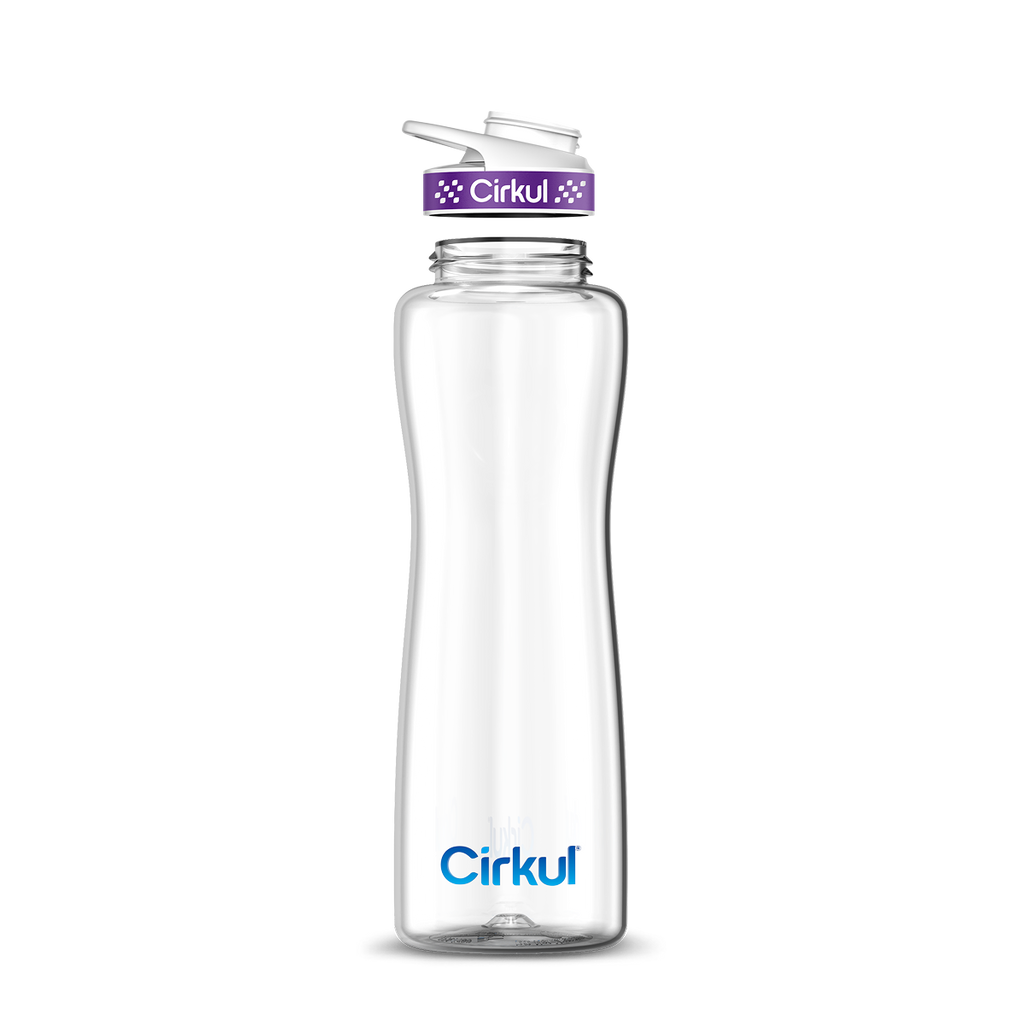 42oz. Plastic Bottle & Comfort Grip Lid